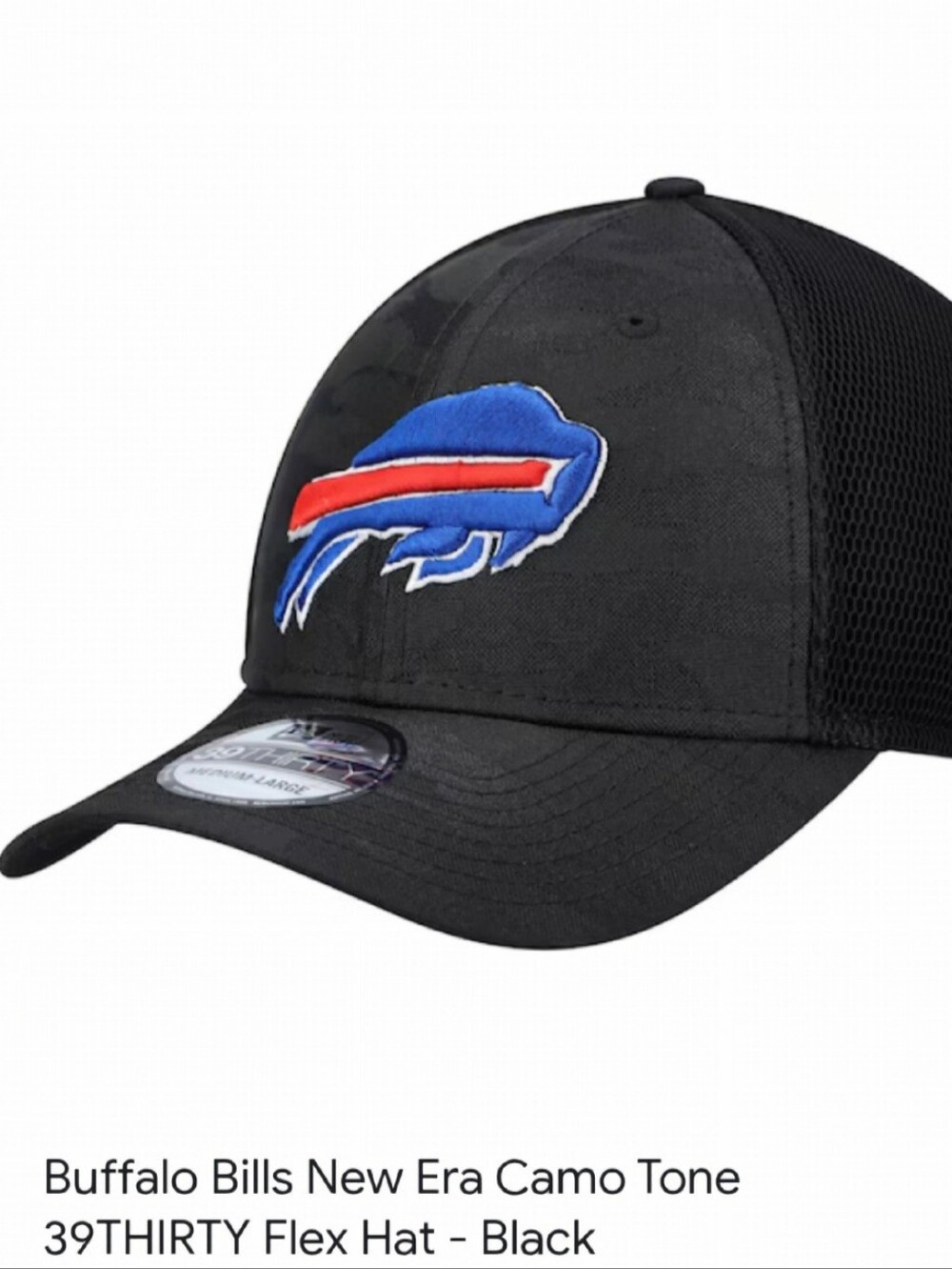 New Era Buffalo Bills Camo Tone 39THIRTY Flex Hat - Men's L/XL